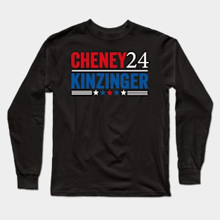 cheney kinzinger 2024 Long Sleeve T-Shirt